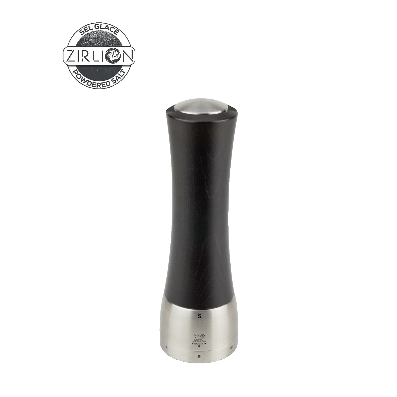 Peugeot MADRAS U´SELECT mlýnek na sůl, ZIRLION 21 cm čokoládový/nerez 2523600