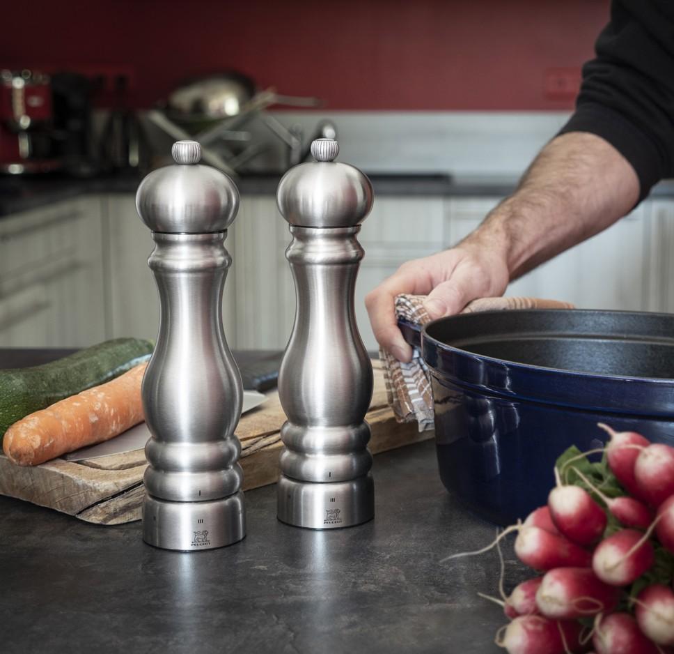 Peugeot PARIS CHEF U´SELECT mlýnek na sůl, ZIRLION 22 cm nerez 3250000