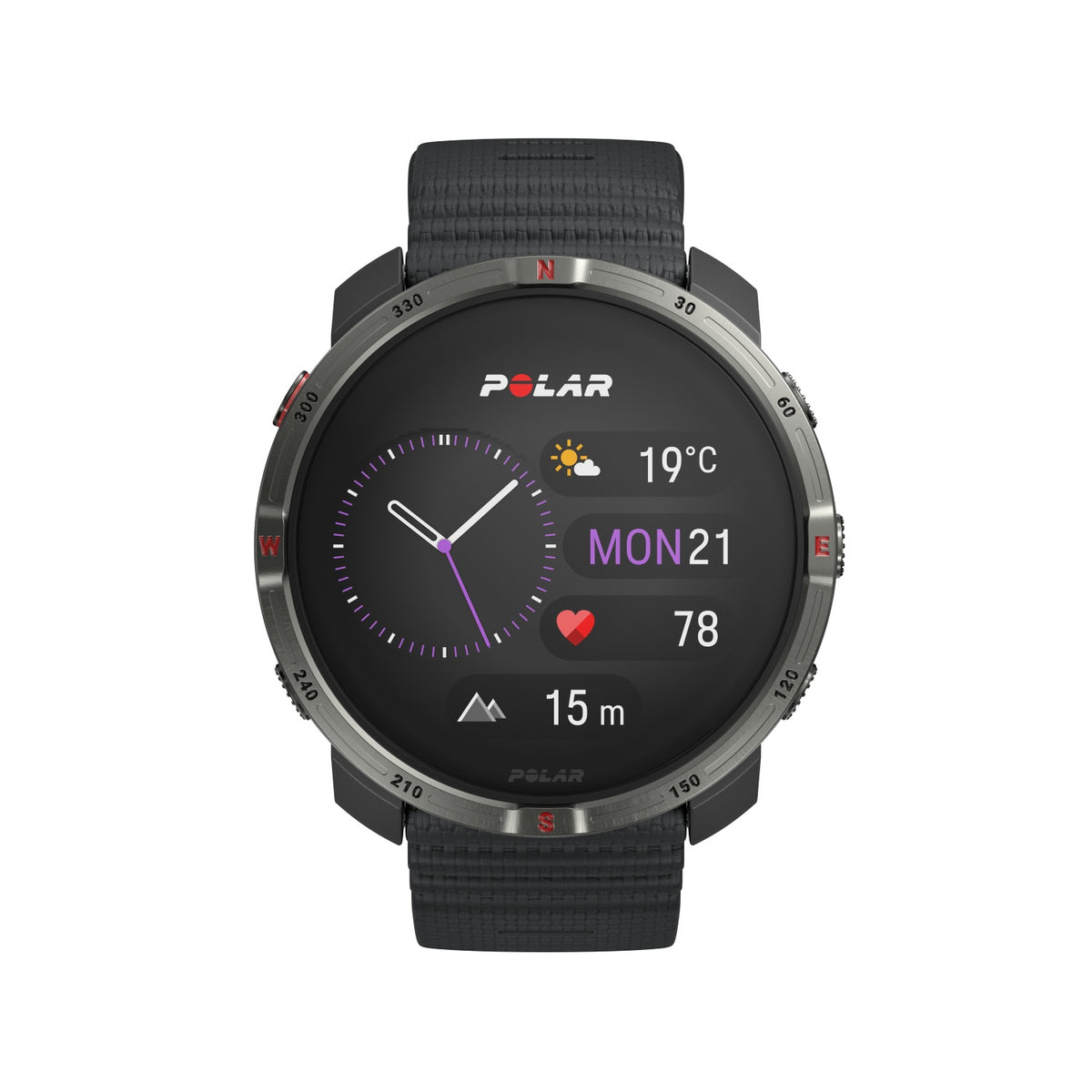 Polar Grit X2 sporttester S-L černá 900115134