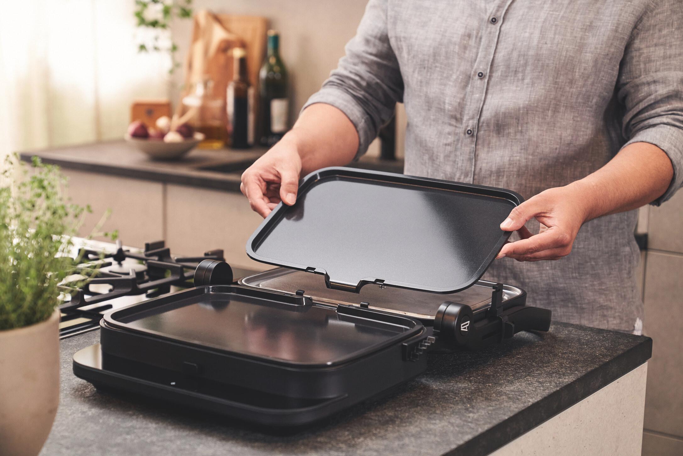 Zwilling ENFINIGY Teppanyaki pláty pro kontaktní & BBQ gril, černá 1030470