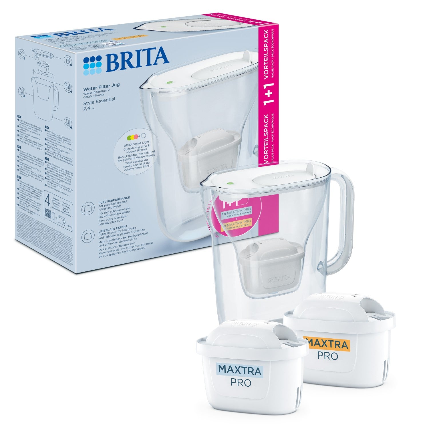 Brita Style ESS 2,4l, bílá, + (2 filtry) PO+PL 1057795