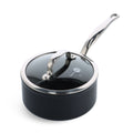 GreenPan BARCELONA PRO omáčník 18 cm s poklicí, černá CC005331-001