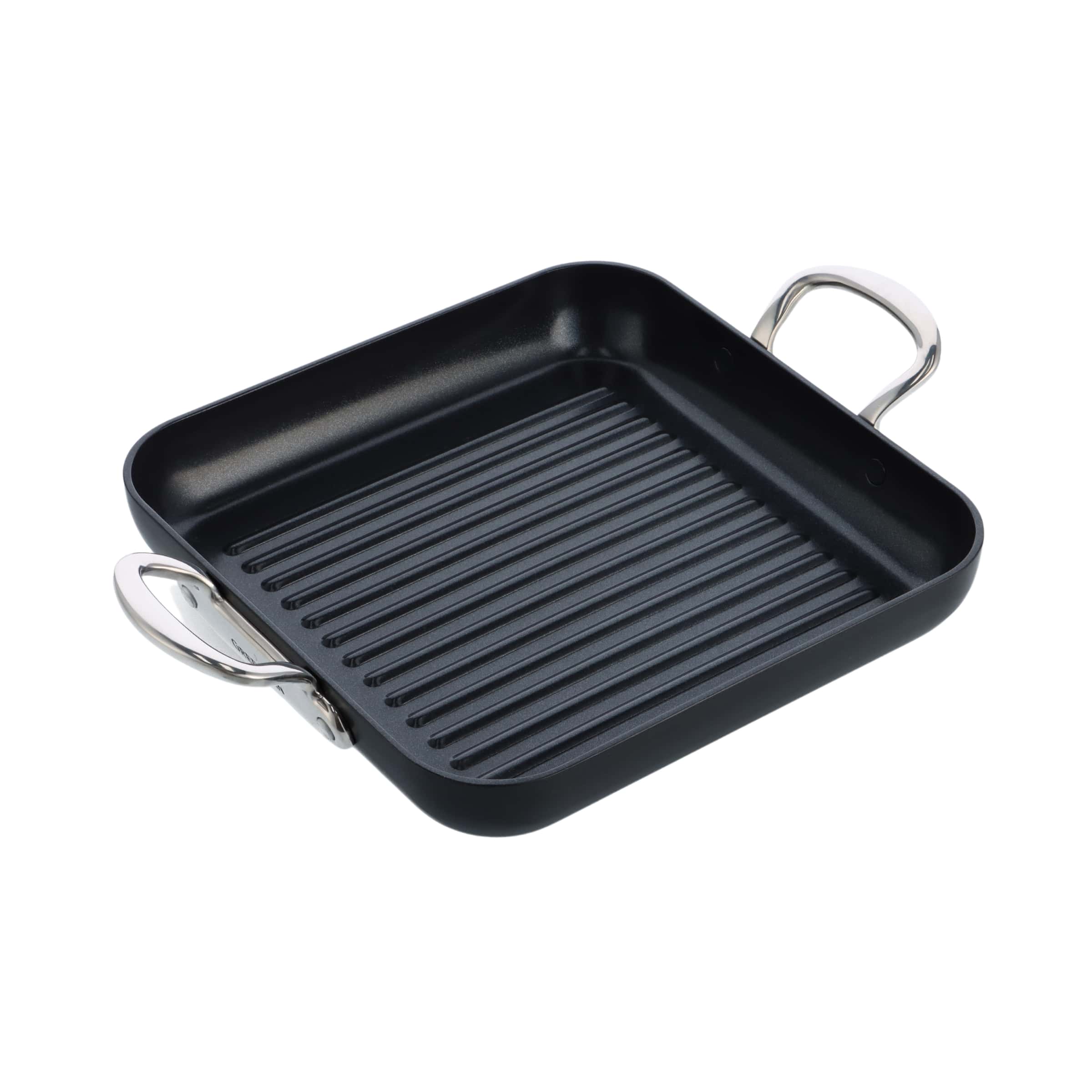 GreenPan BARCELONA PRO čtvercová grilovací pánev 28 x 28 cm, černá CC006098-001