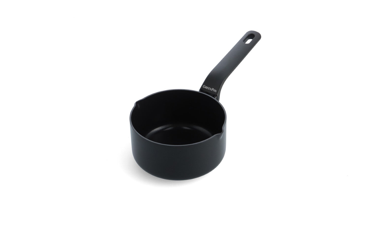 GreenPan ESSENCE omáčník se dvěma výlevkami, 16 cm, černá CC009036-001