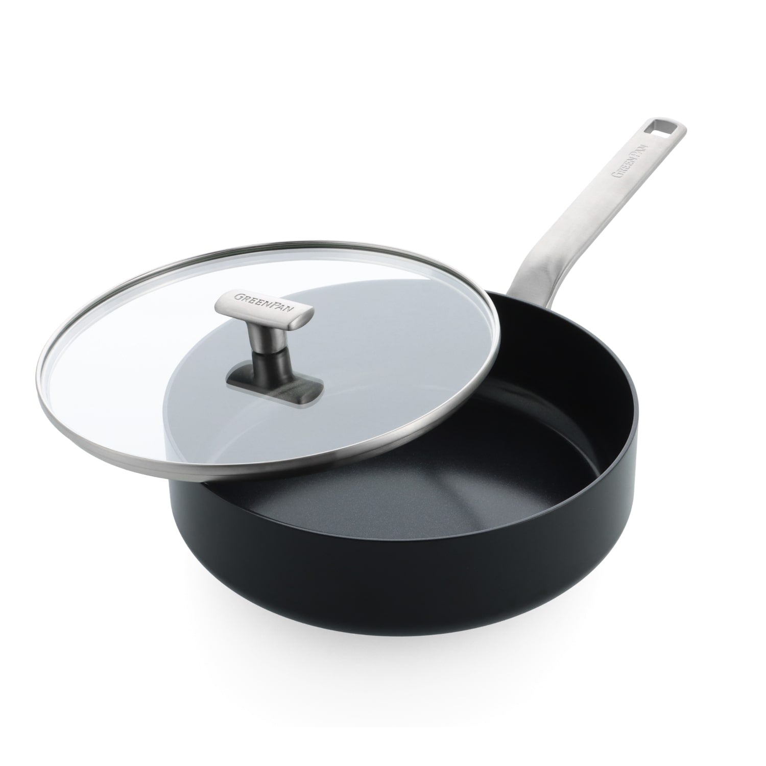 GreenPan EVOLUTION pánev 26 cm s poklicí, černá CC007086-001
