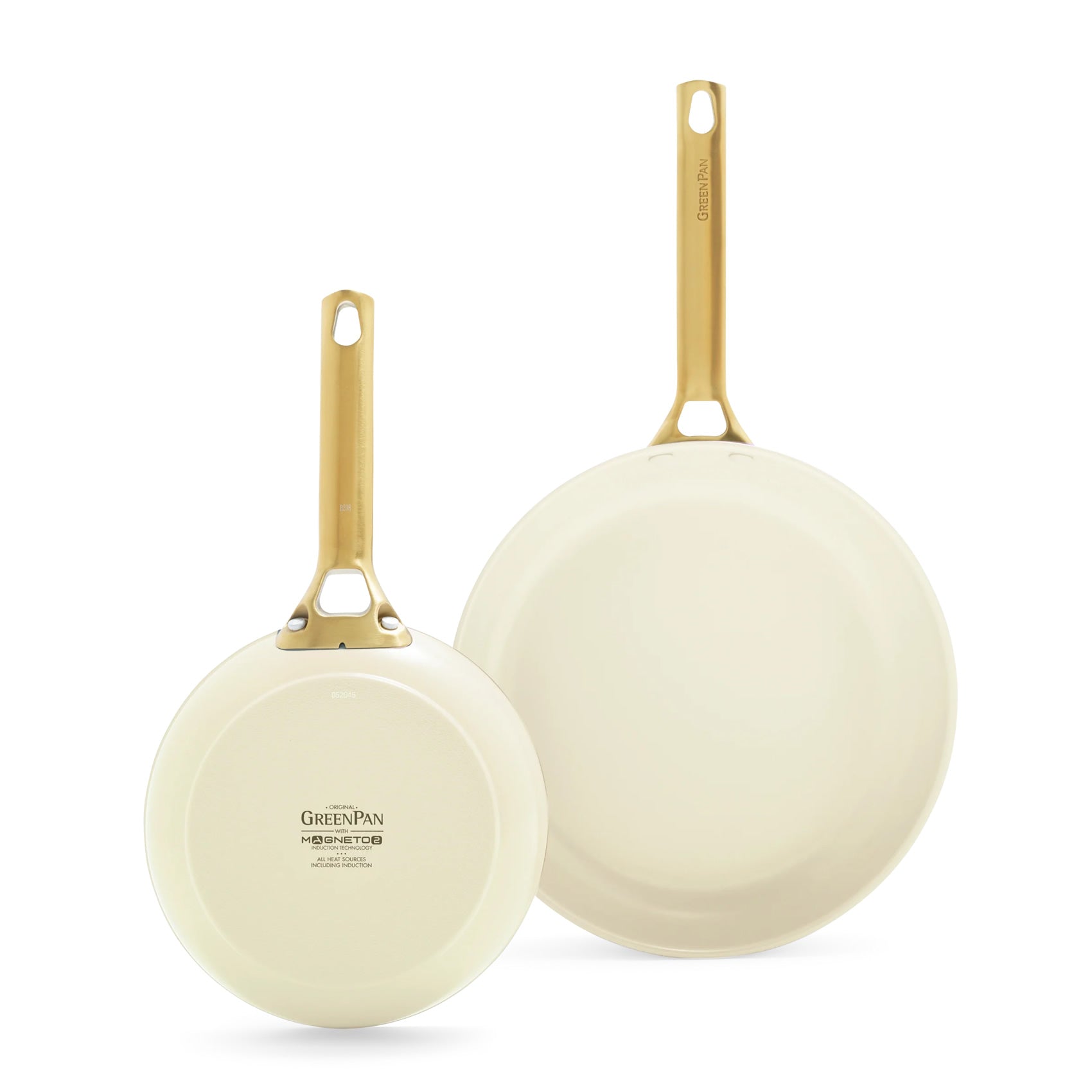 GreenPan PADOVA Reserve, sada pánví 20 + 26 cm, světle krémová CC008494-001