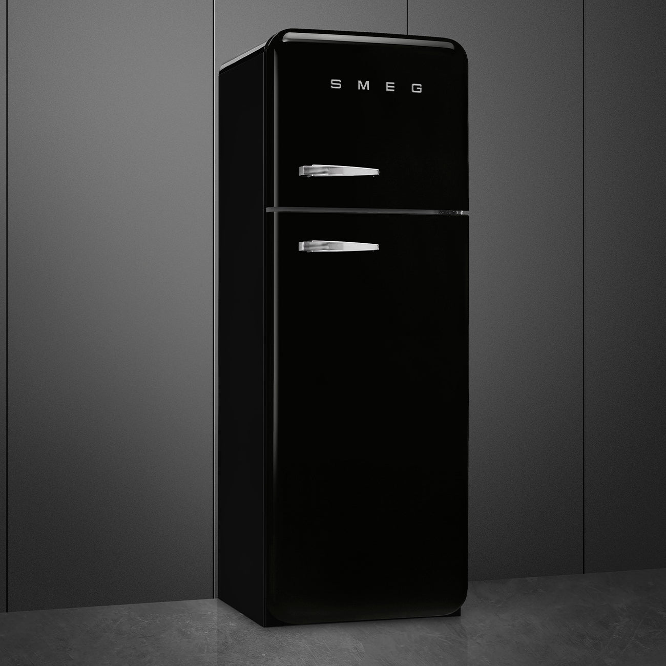 SMEG_MDA SMEG 50's RS kombinovaná lednice s mrazákem nahoře 222l/72l otv.pravé 172x60 cm