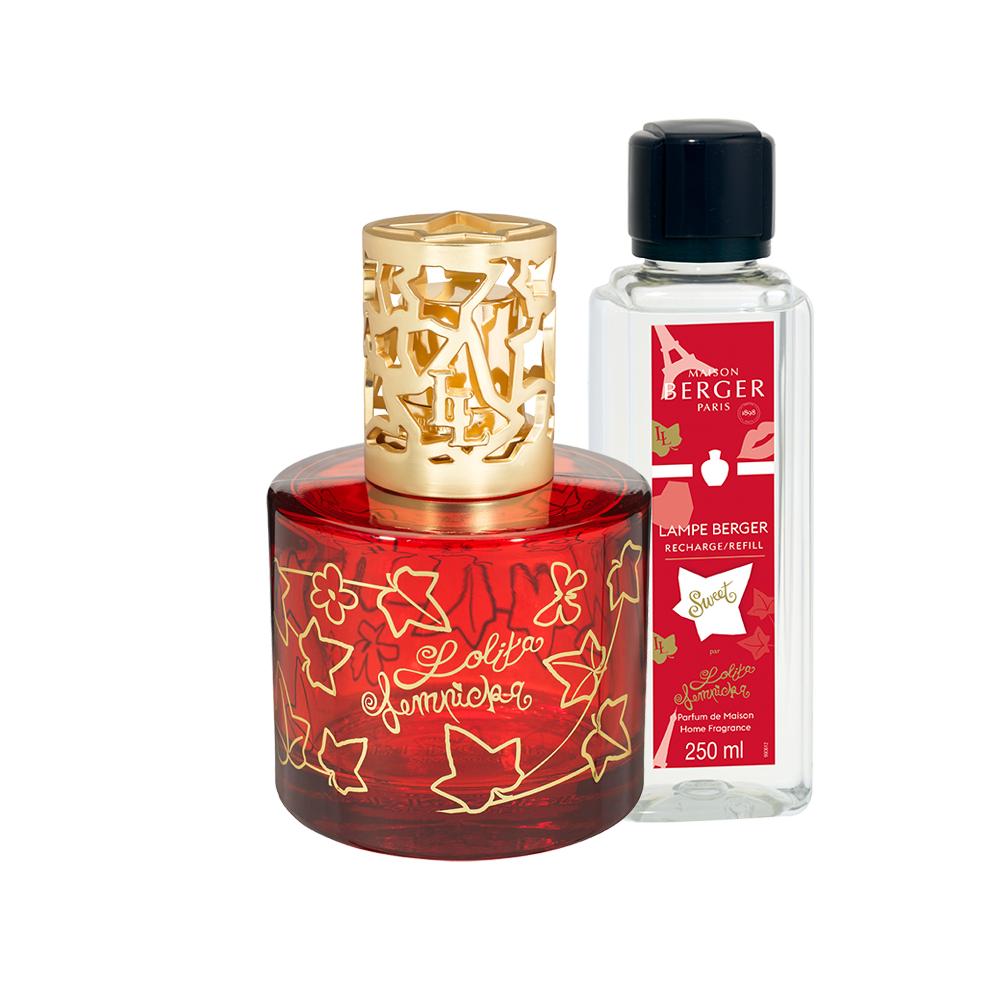 Maison Berger Paris Sweet Lolita set lampa Pure s vůní 0,25l červená  4873