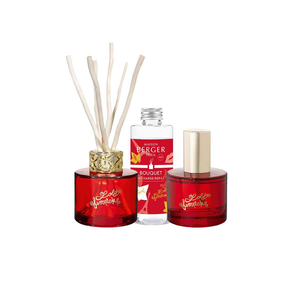 Maison Berger Paris Sweet Lolita mini duo difuzér 0,09l a bytový sprej 0,05l červený 7851