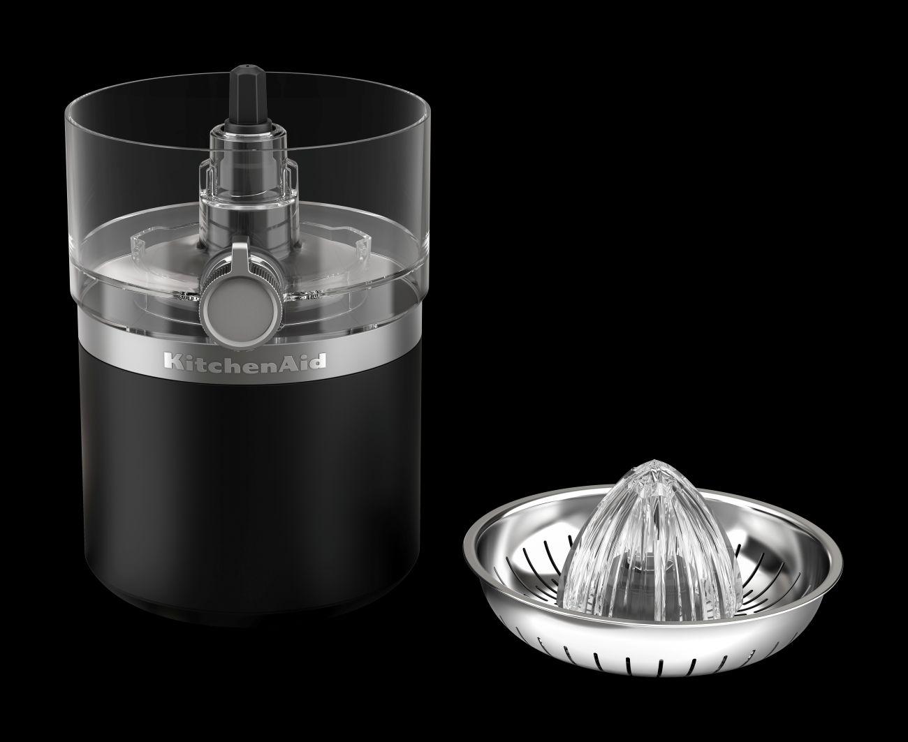 KitchenAid bezdrátový odšťavňovač citrusů 5KCJR160BM, bez baterie, černá 5KCJR160BM