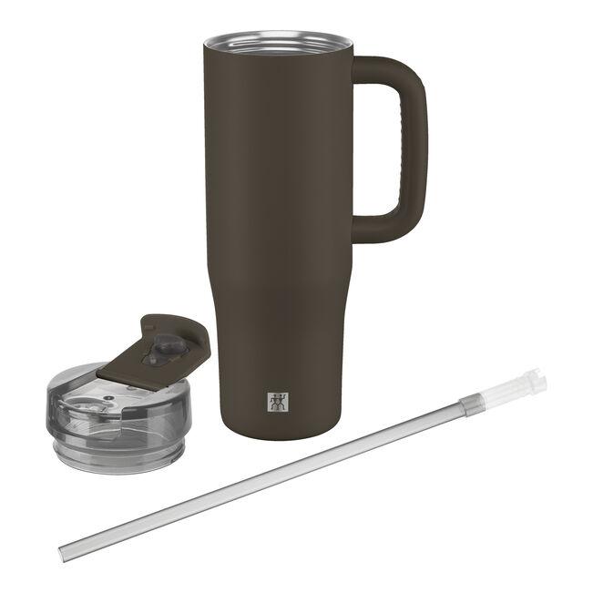 Zwilling Thermo Plus, Tumbler s ouškem, nerezová ocel, 0,9 l, šedá  1034743