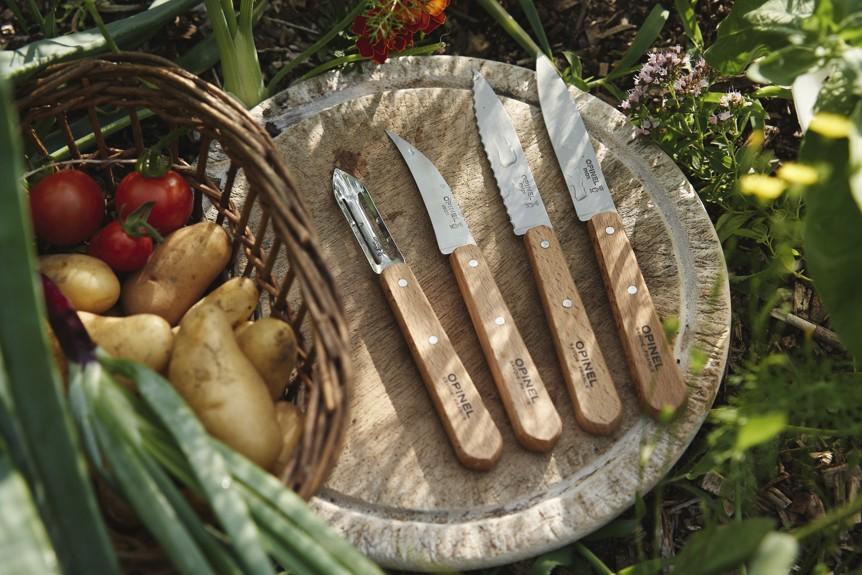 Opinel Les Essentiels set N°112,113,114,115 rukojeť buk 001300