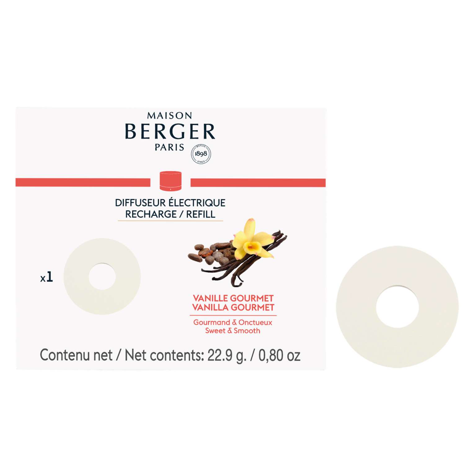 Maison Berger Paris Nomade náhradní náplň Vanilla Gourmet/Gurmánská vanilka  7884