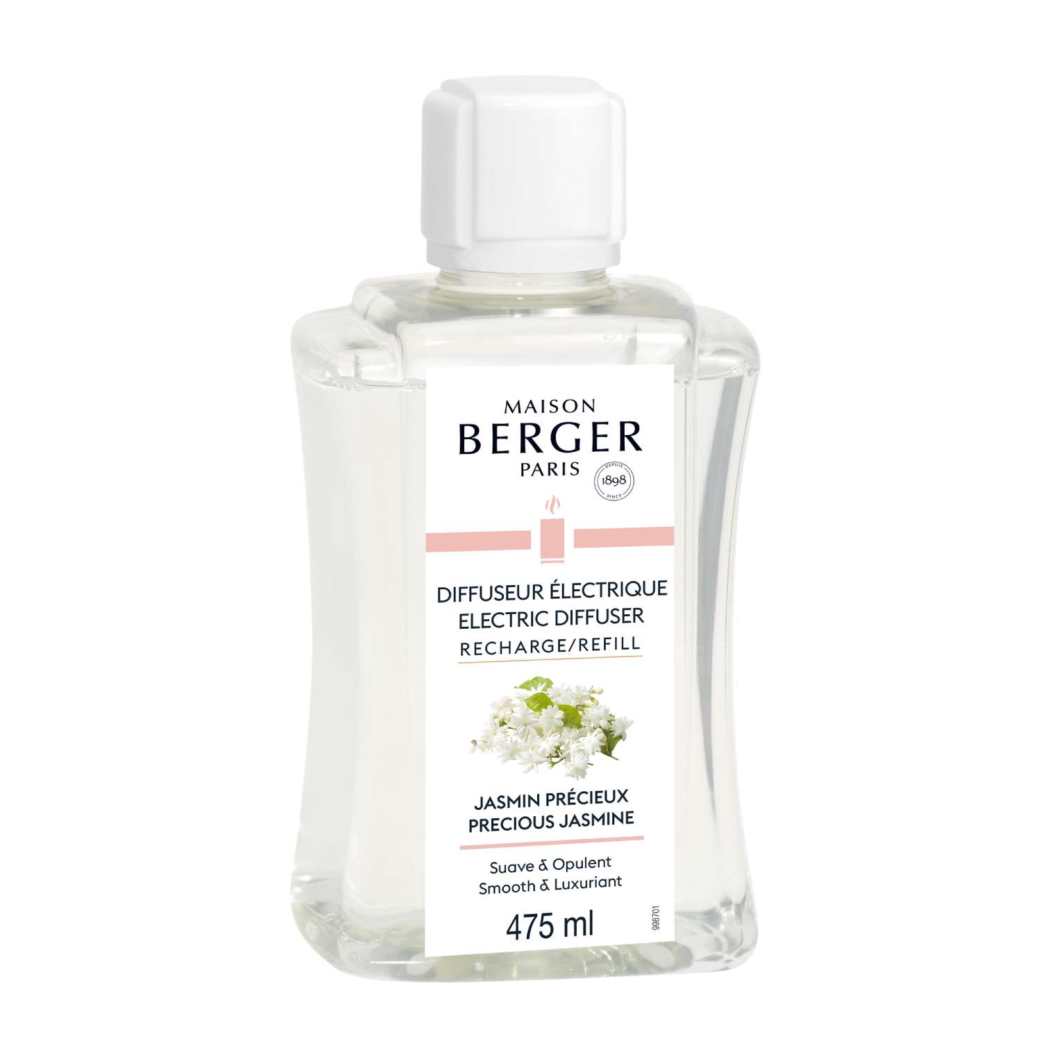 Maison Berger Paris Precious Jasmine/Vzácný Jasmín náplň do el. difuzéru 0,475l 7900