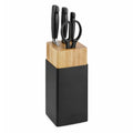 Zwilling FOUR STAR, blok s noži, 3 nože, 1 multiúčelové nůžky, 5 ks, dřevo, černá 1029531