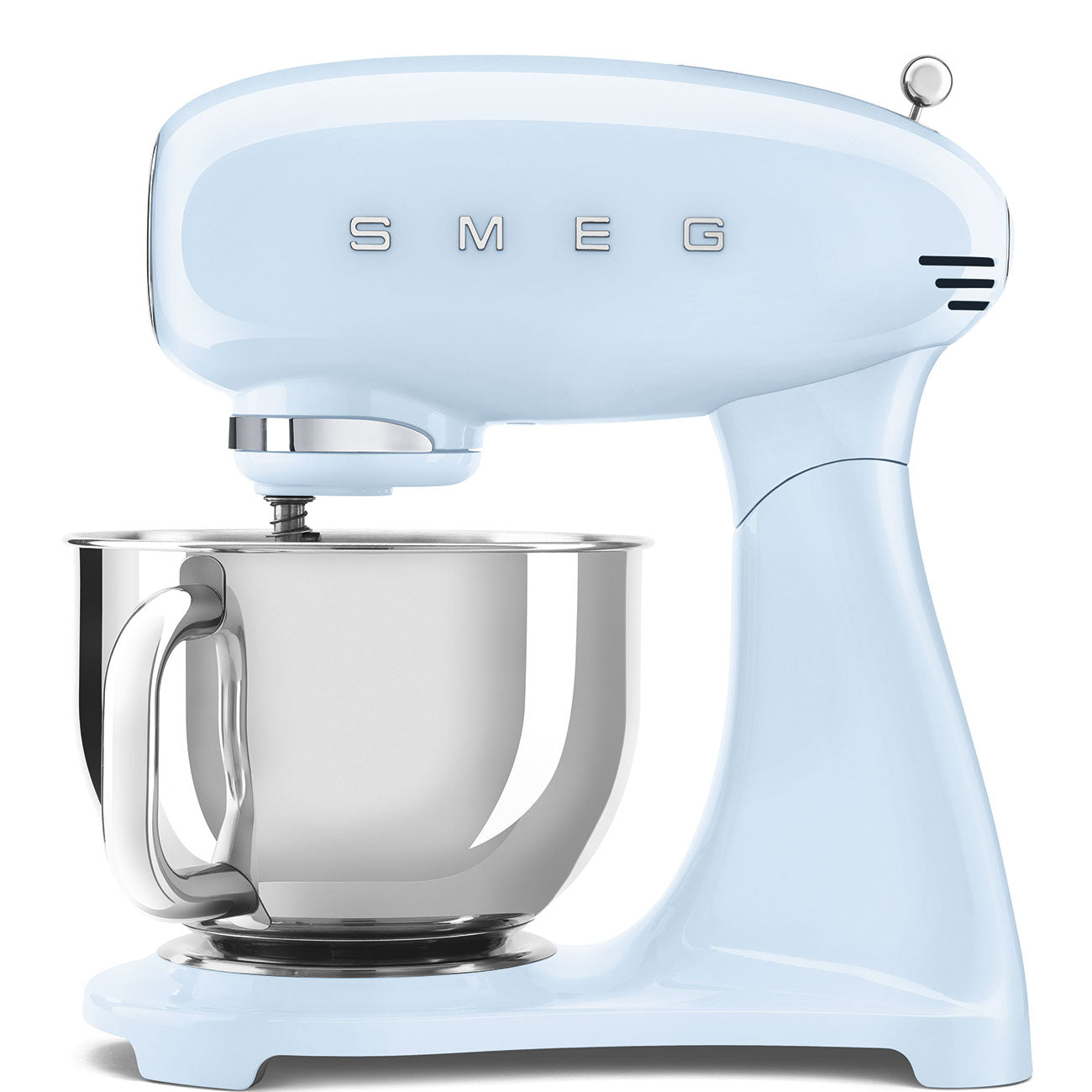 SMEG_SDA SMEG 50's Retro Style kuchyňský robot s nerezovou mísou 4,8l, SMF05, 1000W