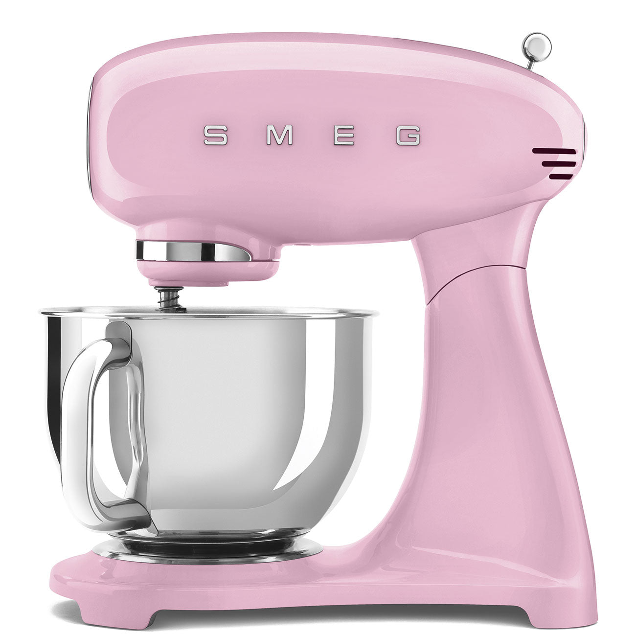 SMEG_SDA SMEG 50's Retro Style kuchyňský robot s nerezovou mísou 4,8l, SMF05, 1000W
