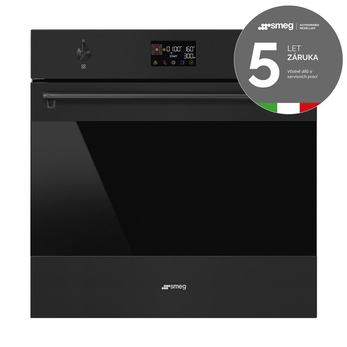 SMEG_MDA SMEG trouba SO6302M2X, 60 cm, EvoScreen LCD-Display02, 11 funkcí, Vapor Clean, objem 68 l