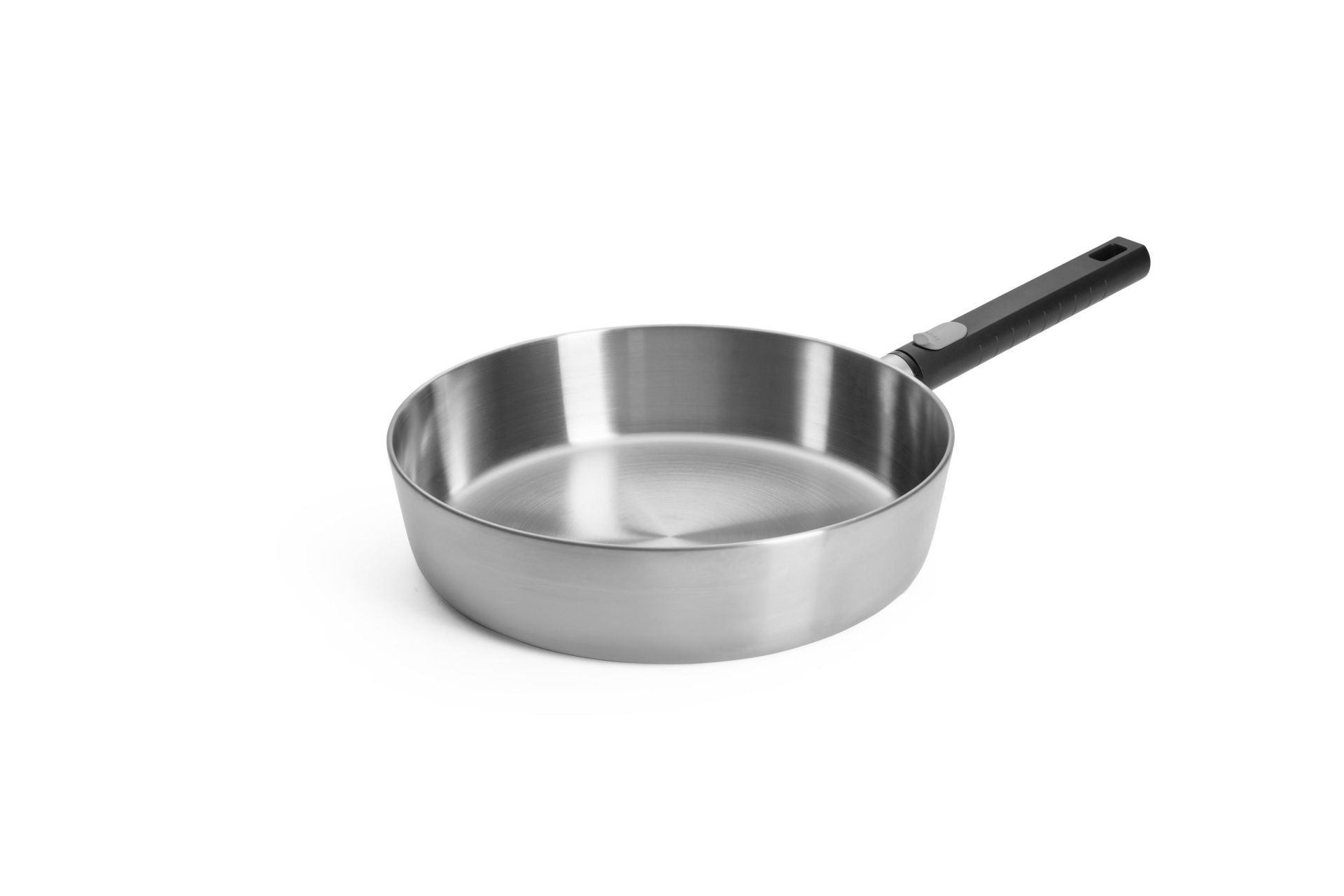 Woll Logic steel, IND, sauté pánev Ø 28 cm, kompozit odním. rukojeť 1728LCS