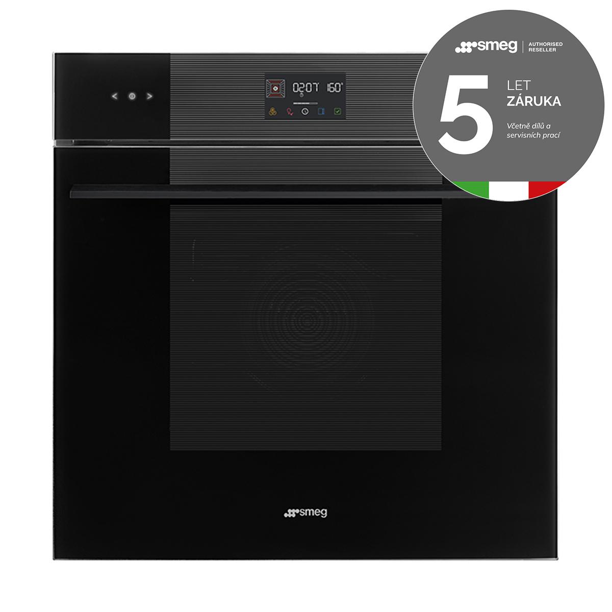 SMEG_MDA Vestavná trouba SOP6102TB3, 60 cm, 10 funkcí, objem 68 l, černá SOP6102TB3