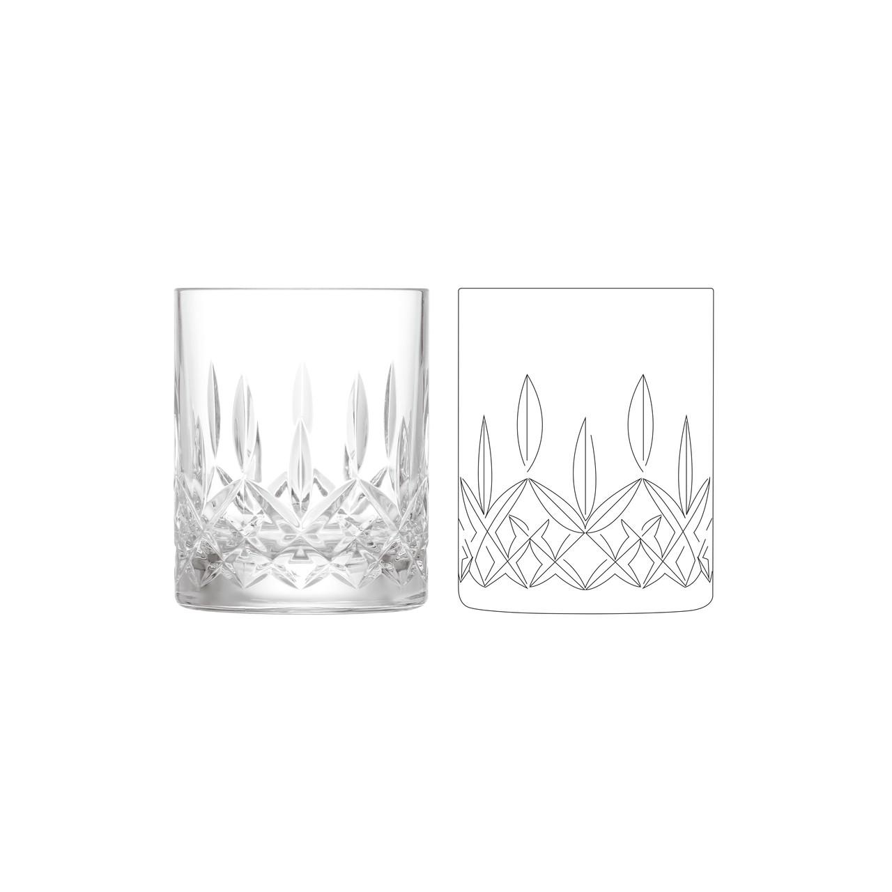 Sambonet Set 6 sklenic Old Fashioned 0,32l transparentní 44940-61
