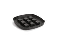Woll WOLL Bake it, silikonová dortová vložka, 24cm, hranatá, černá SC224