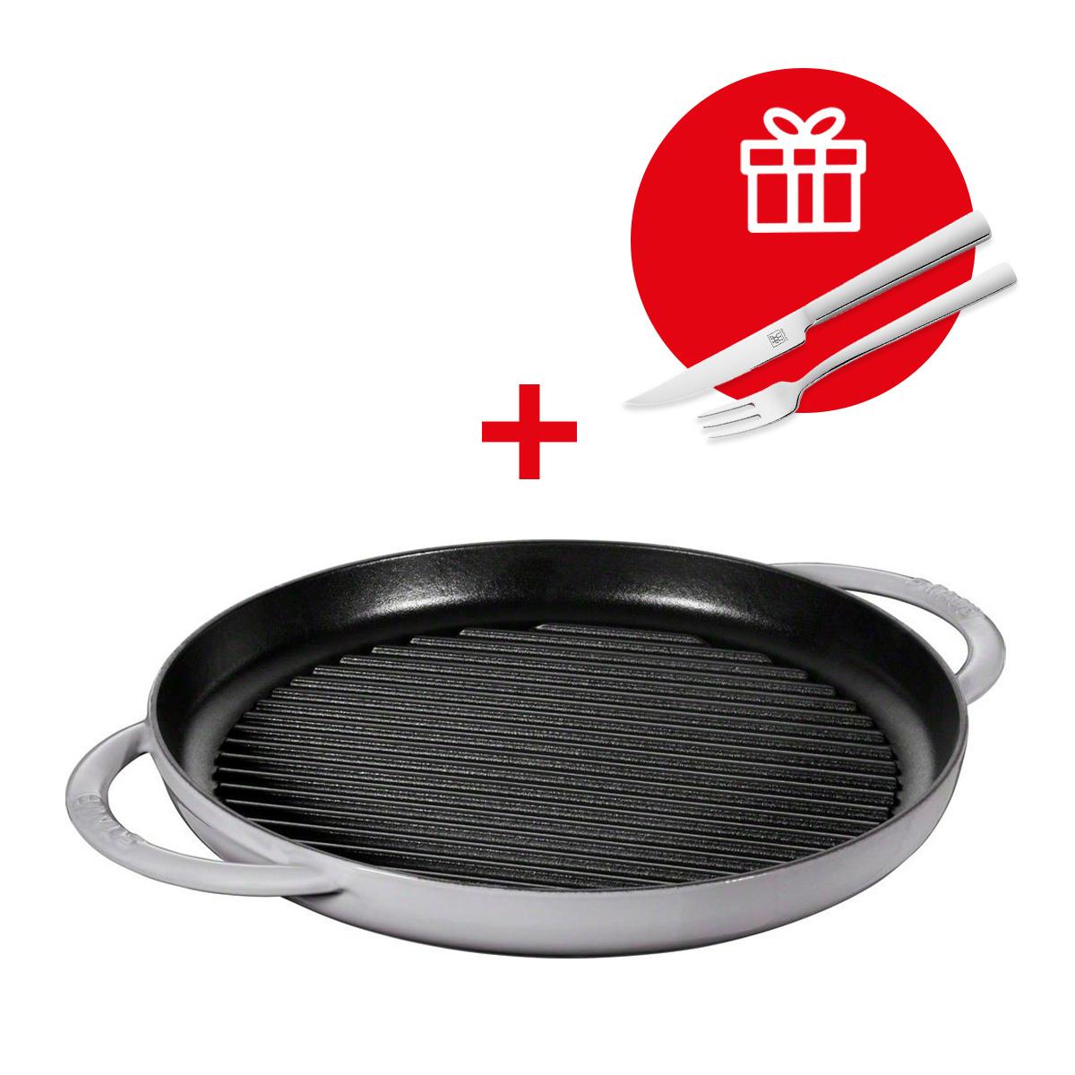 Staub STAUB Grilovací pánev se dvěma úchyty 22 cm