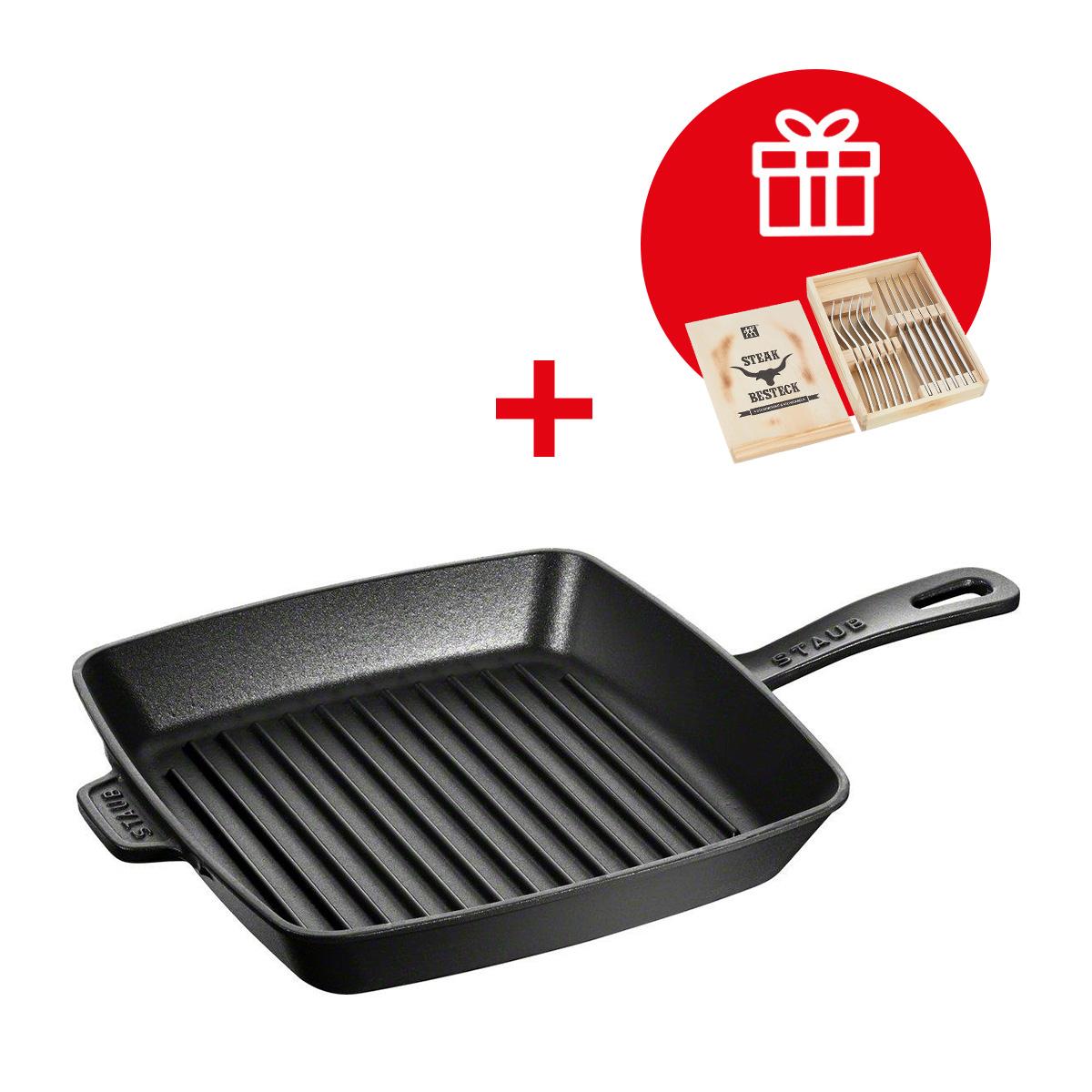 Staub STAUB Americká grilovací pánev 26x26 cm