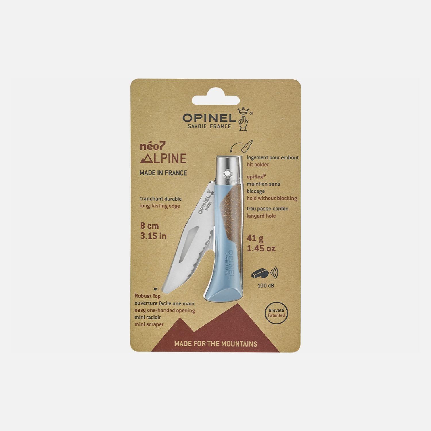 Opinel N°07 Alpine ledově modrá 003239