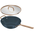 Zwilling MILANO pánev wok , Ø 30, s poklicí, nepř./keram/alu, modrá 1035332