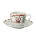 Rosenthal Vánoční espresso šálek s podšálkem, Vánoční hostina, 80 ml / Ø 12 cm  02476-727522-14715