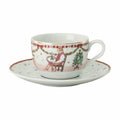Rosenthal Vánoční cappuccino šálek s podšálkem, Vánoční hostina, 220 ml / Ø 16 cm 02476-727522-14765