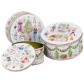 Rosenthal Vánoční sada 3 plechových dóz na cukroví, Vánoční hostina 02426-727522-05583