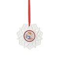 Rosenthal Porcelánová ozdoba Vločka, motiv Dívka s polévkou, Vánoční hostina, Ø 8 cm 02248-727532-27618