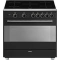 SMEG_MDA SMEG varné centrum BG91IAN2, 90 x 60 cm, indukční varná deska, multifunkční trouba, objem 115 l BG91IAN2