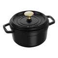 Staub STAUB Cocotte hrnec kulatý 16 cm/1,2l černý 1004057