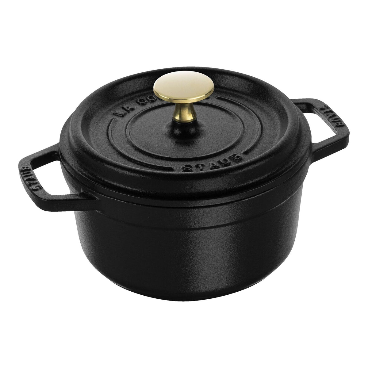 Staub STAUB Cocotte hrnec kulatý 16 cm/1,2l černý 1004057