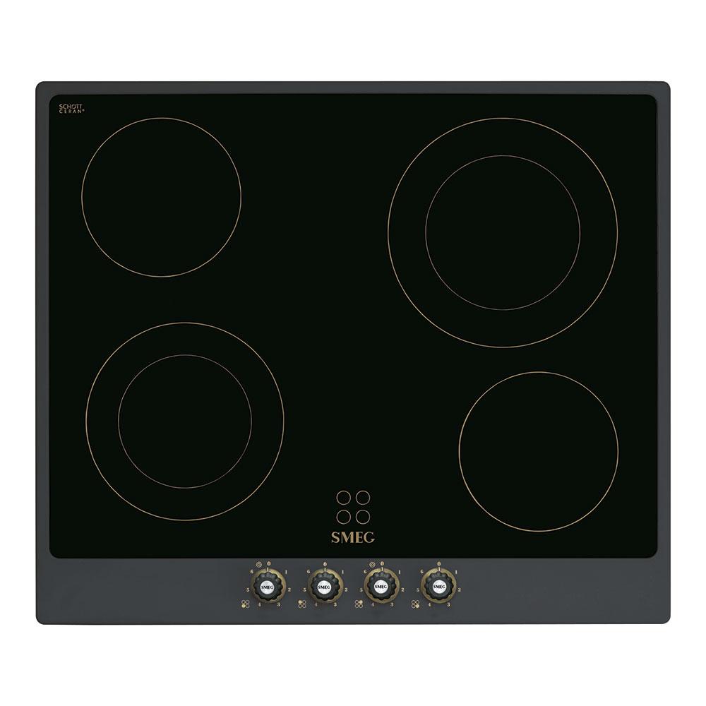 SMEG_MDA SMEG sklokeramická varná deska P864, 60 cm, senzorové ovládání, 4 varné zóny