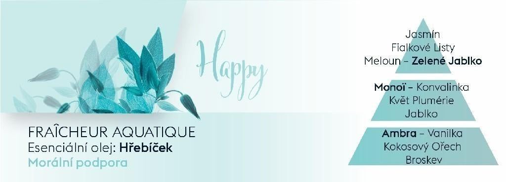 Maison Berger Paris Aroma Happy Aquatic Freshness/Svěžest vody náplň do lamp 0,5l 115373