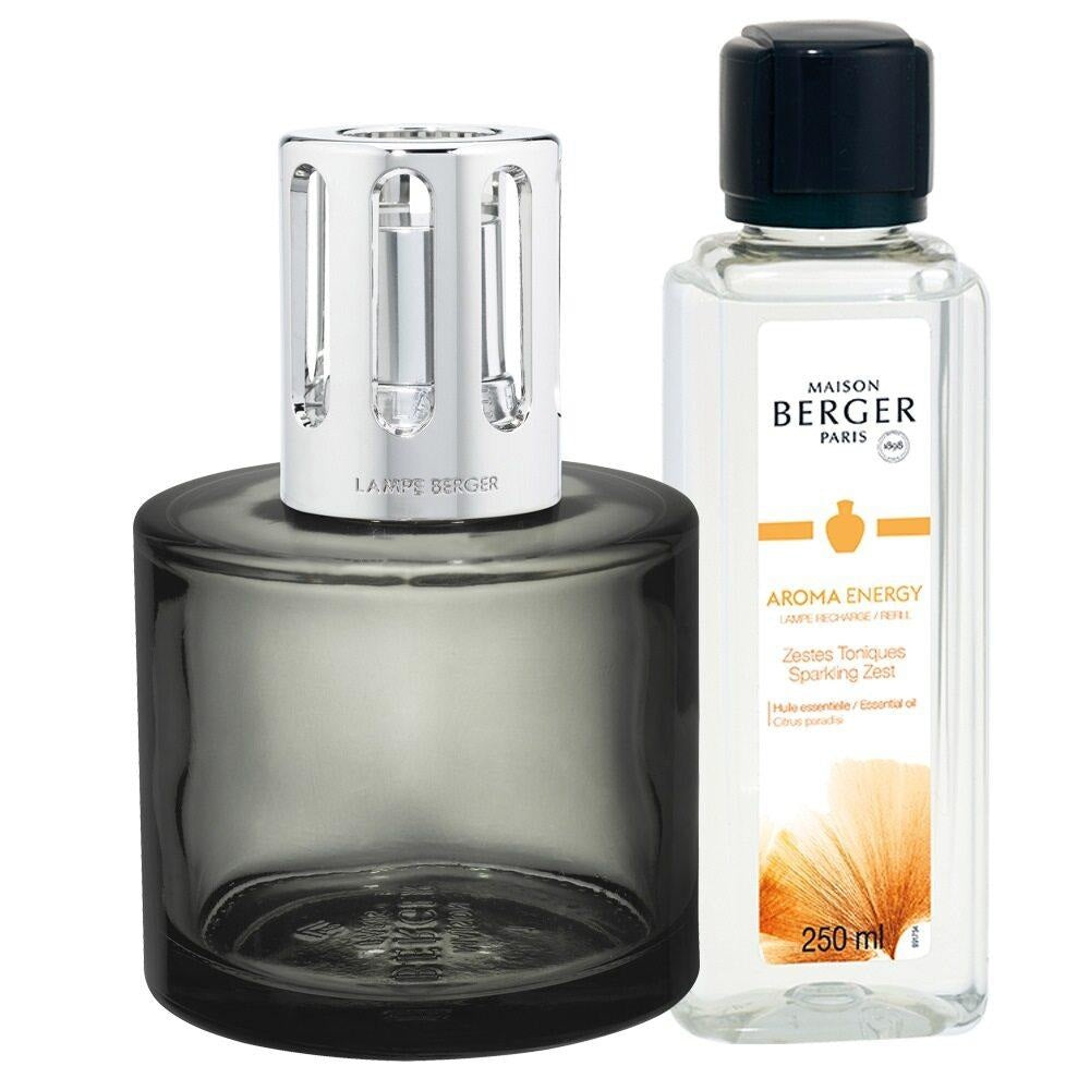 Maison Berger Paris Aroma Energy lampa s náplní Sparkling zest/Čerstvé tonikum 0,25l šedá 4814
