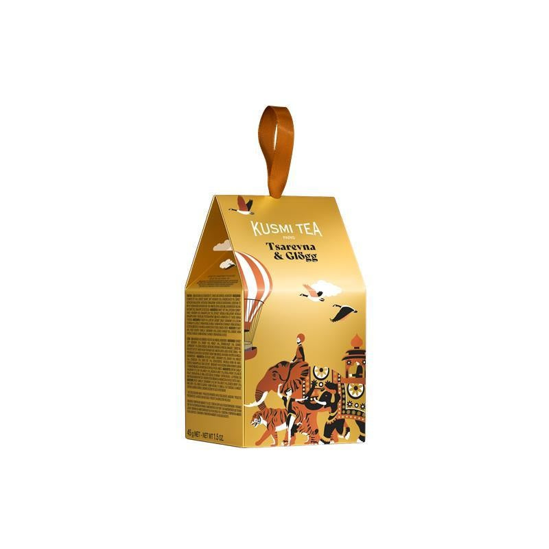 Kusmi Tea Organic Dárkový set dvou miniatur Glögg, Tsarevna 2025 45g 21313A1430