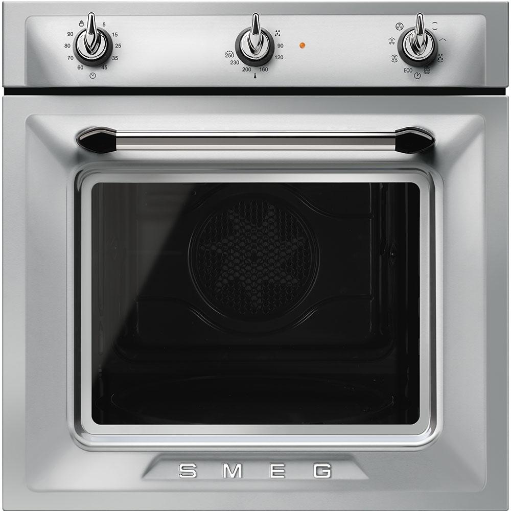 SMEG_MDA Vest. trouba, ř.Victoria, 60cm, multifunkční, Vapour Clean, objem 70 l, en.třída A, černá SF6905N1