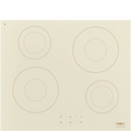 SMEG_MDA induk. deska Universale, 60cm, 4 varné zóny, Touch-Control, LED v barvě červené, krémová SI2641DP