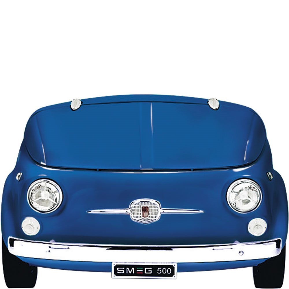 SMEG_MDA SMEG chladicí vitrína-minibar Fiat 500 Retro, 87x128 cm, kapacita 109 l