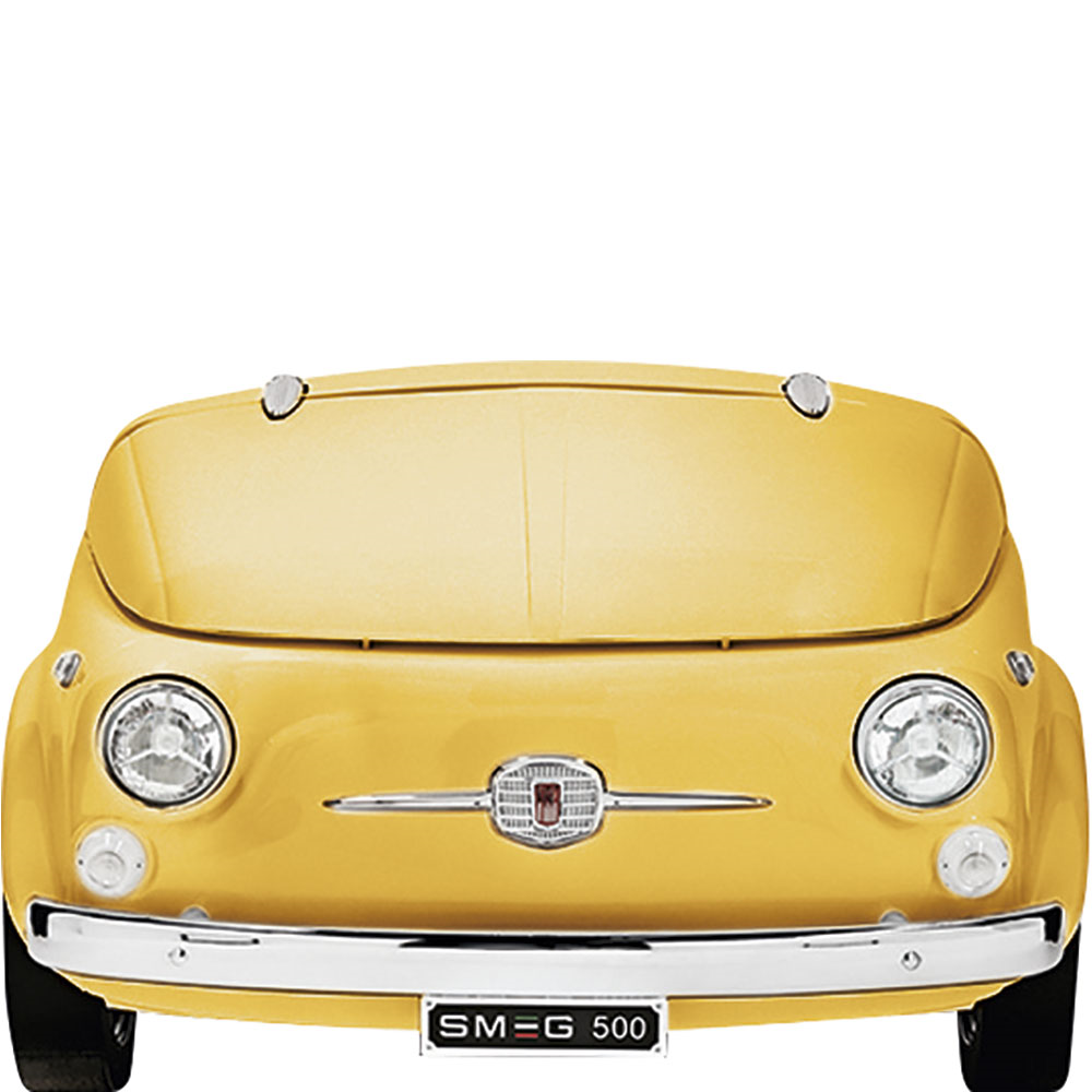 SMEG_MDA SMEG chladicí vitrína-minibar Fiat 500 Retro, 87x128 cm, kapacita 109 l