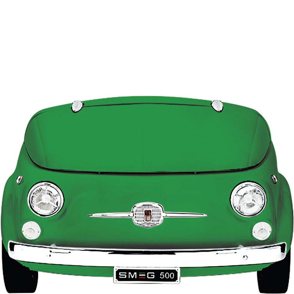 SMEG_MDA SMEG chladicí vitrína-minibar Fiat 500 Retro, 87x128 cm, kapacita 109 l
