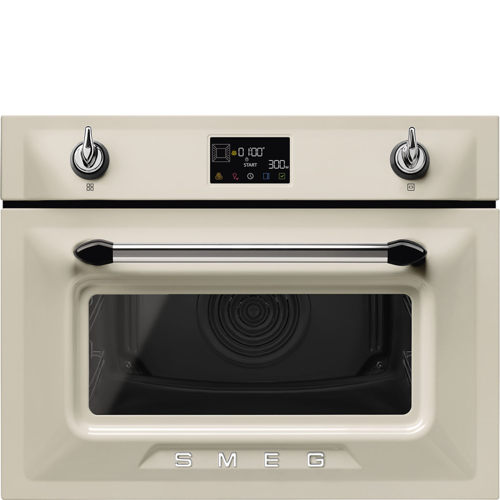SMEG_MDA SMEG kompaktní mikrovlnná trouba SO4902M1, 45 cm, objem 40 l