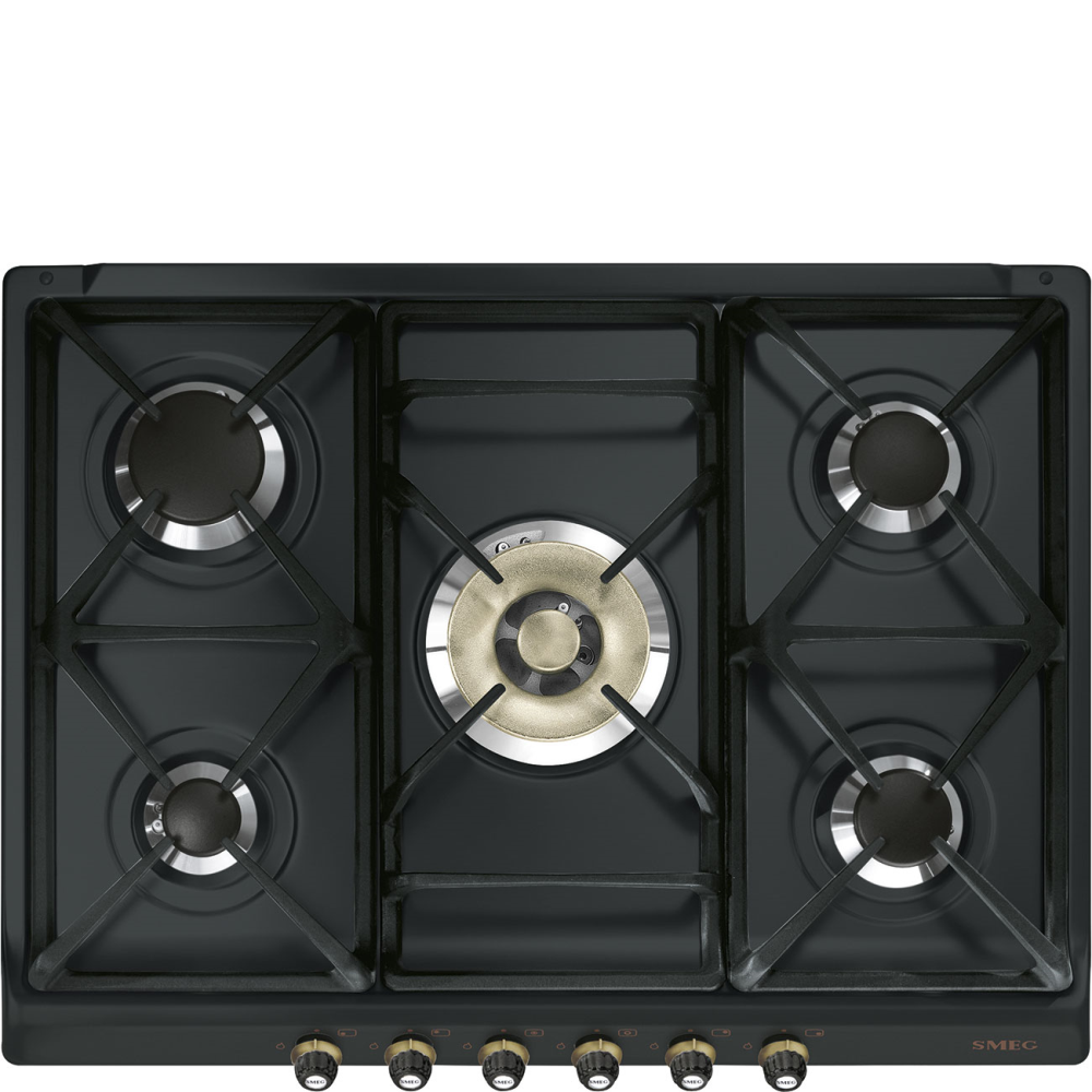 SMEG_MDA SMEG plynová varná deska SR775, 75 cm, 5 varných zón