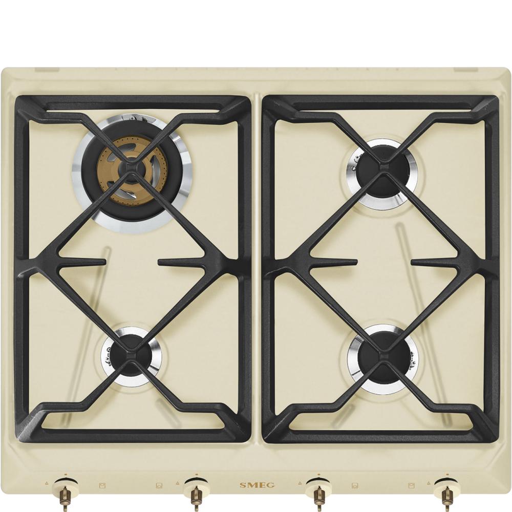SMEG_MDA SMEG plynová varná deska SRV864, 60 cm, 4 varné zóny
