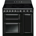 SMEG_MDA SMEG varné centrum, 90 x 60 cm, indukční varná deska, 3 trouby, objem 61/62 l